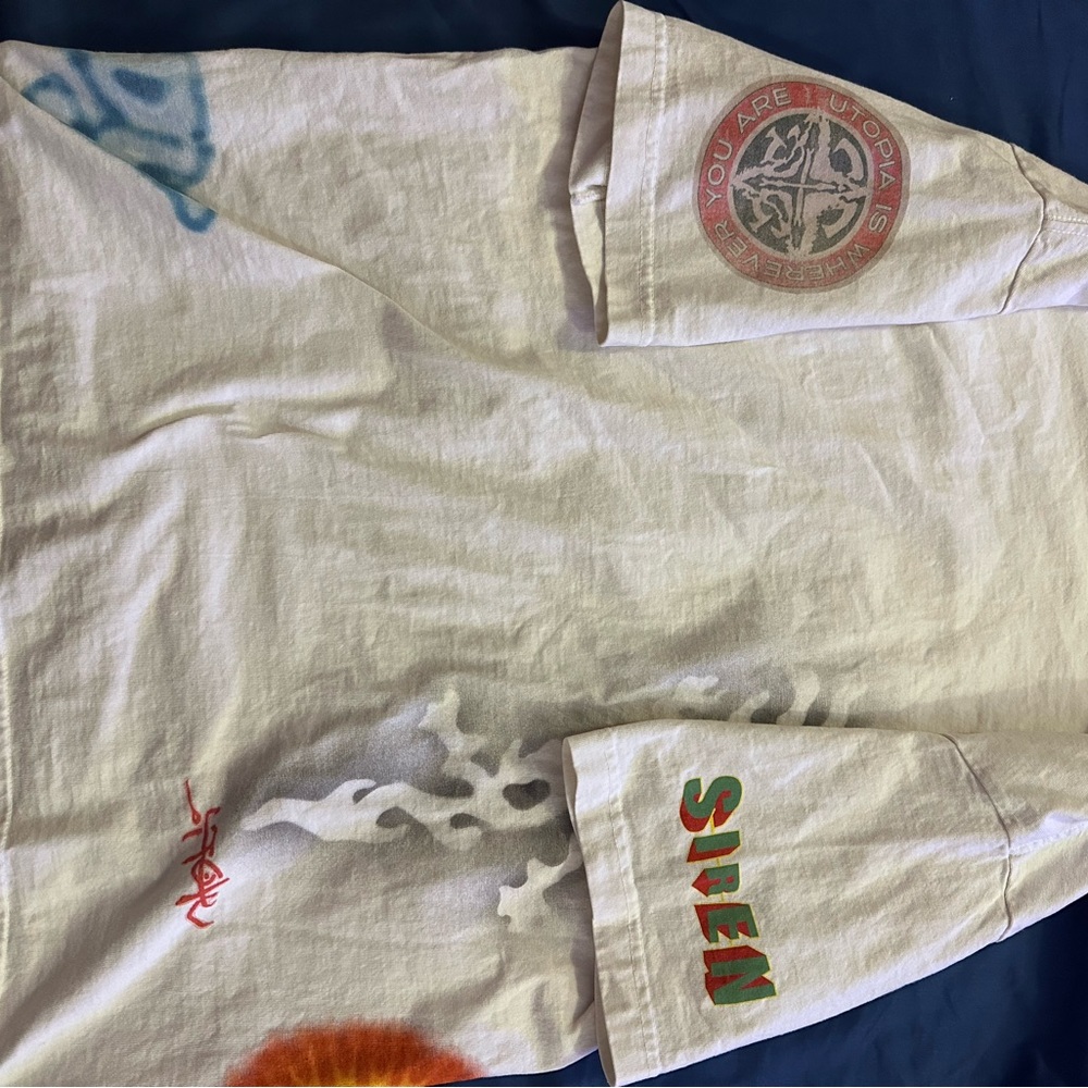 Utopia Travis Scott t-shirt siren size large
